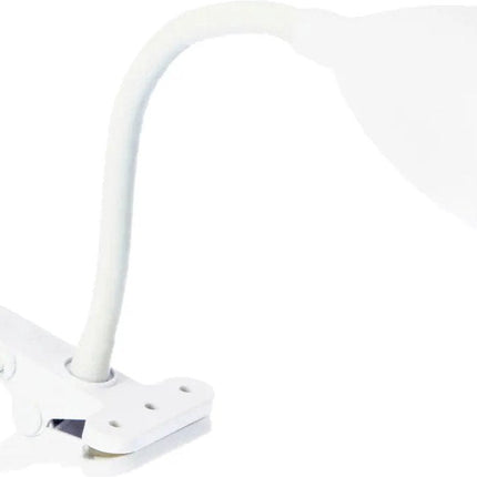 Atmosphera Lampe de bureau à pince - Design Light Classic - blanche - H43 cm - Lampe de lecture