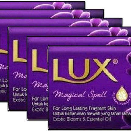 Savon Lux - Sortilège Magique - Orchidée Noire - Pack Économique 6 Pièces