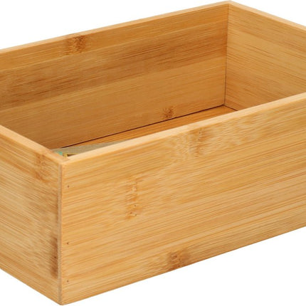 5Five Boîtes de rangement tiroir en bambou 7 cm de hauteur - 15 x 23 (M)