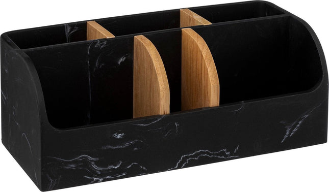 5Five Léa organisateur de bureau 26x12x10cm - Noir
