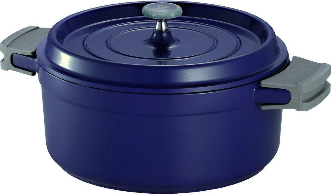 Alva Cook'on Casserole round - Lavender blue - Ø 20 cm