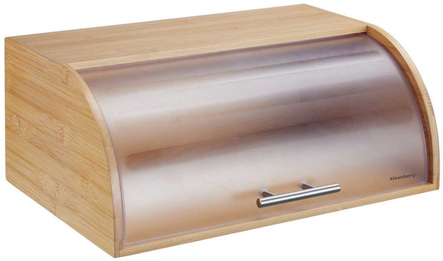 BOÎTE À PAIN BAMBOU AVEC VERRE POUR LE PAIN KLAUSBERG KB-7874