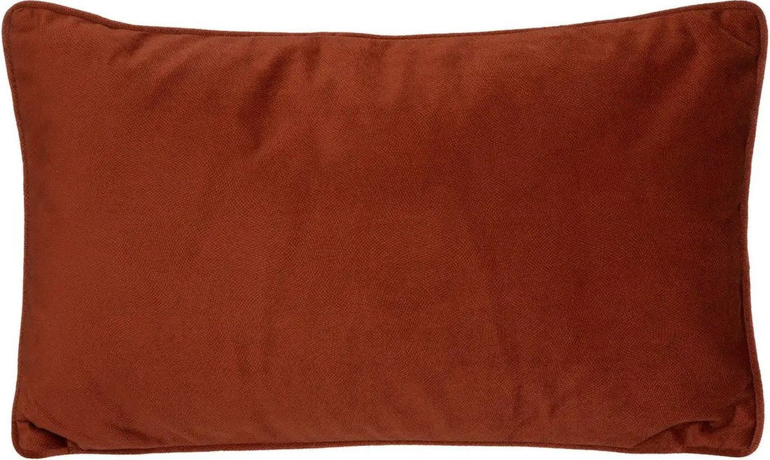 Atmosphera Sofa / decorative cushions living room Sophia - 30 x 50 cm - Terracotta - polyester - with zipper
