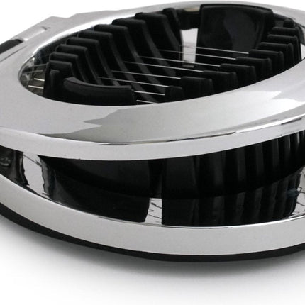 Multifunctionele compacte eiersnijder - Kunststof - RVS draden - Ei snijden - Egg cutter - Egg slicer - 2-in-1 - Duo Combi