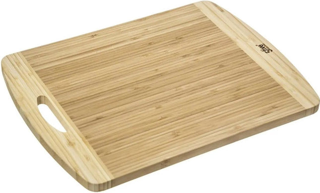 Planche à Découper en Bambou avec Poignée – Grande – 40 x 30 – Plateau de Service – Planche à Servir – Planche à Découper en Bois