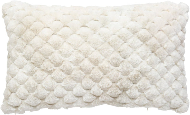 Atmosphera Coussin décoratif XL Adriel - 38x58cm - Beige