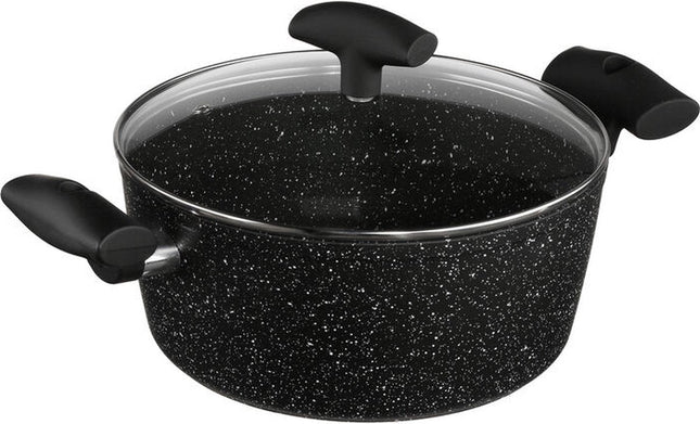 Poêle Aluminium 24 cm noir noir
