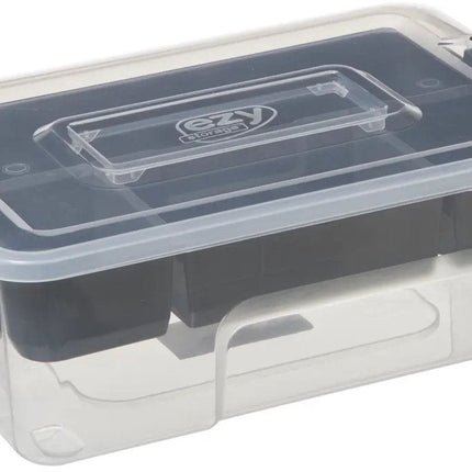 5Five Boîte de rangement et de tri - 5 compartiments - 30 x 21 x 11 cm - plastique - boîte de rangement - 5000 ml