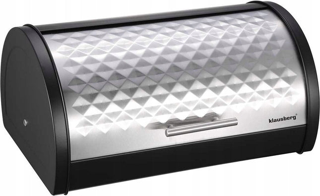Klausberg 7454 - Boîte à pain - argent - noir
