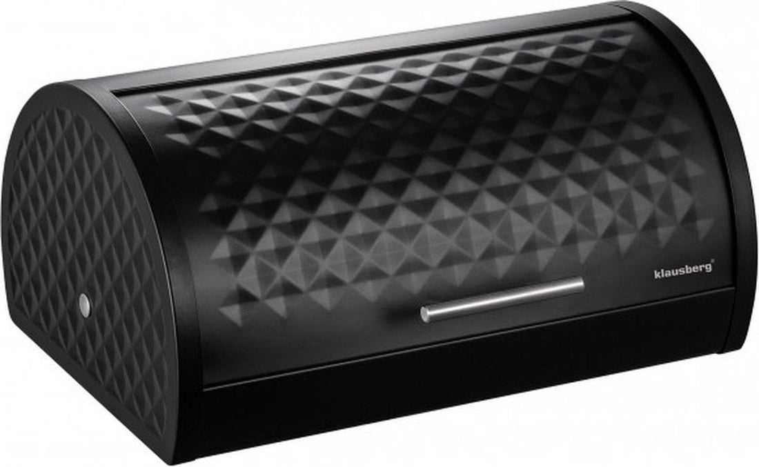 Top Choice - Brotdose aus Stahl - schwarz - Diamant