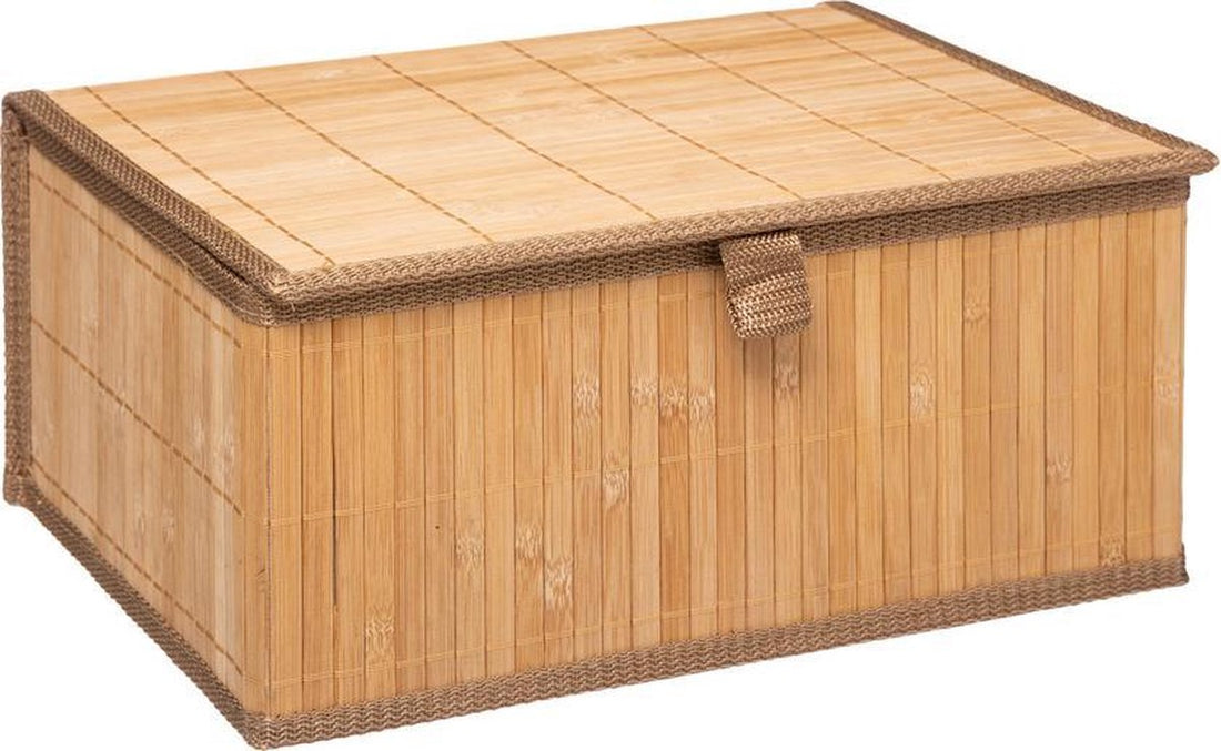 5Five Bamboo baskets 3-piece wood color