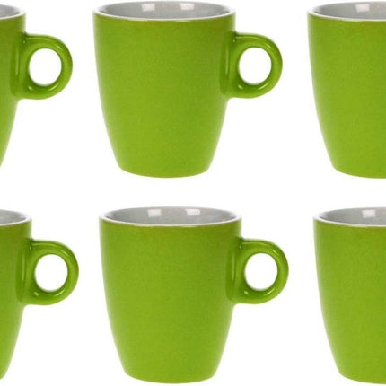 Cosy & Trendy Vicky Gobelet - 19 cl - Ø 7 cm x 8.5 cm - Vert - Set de 6
