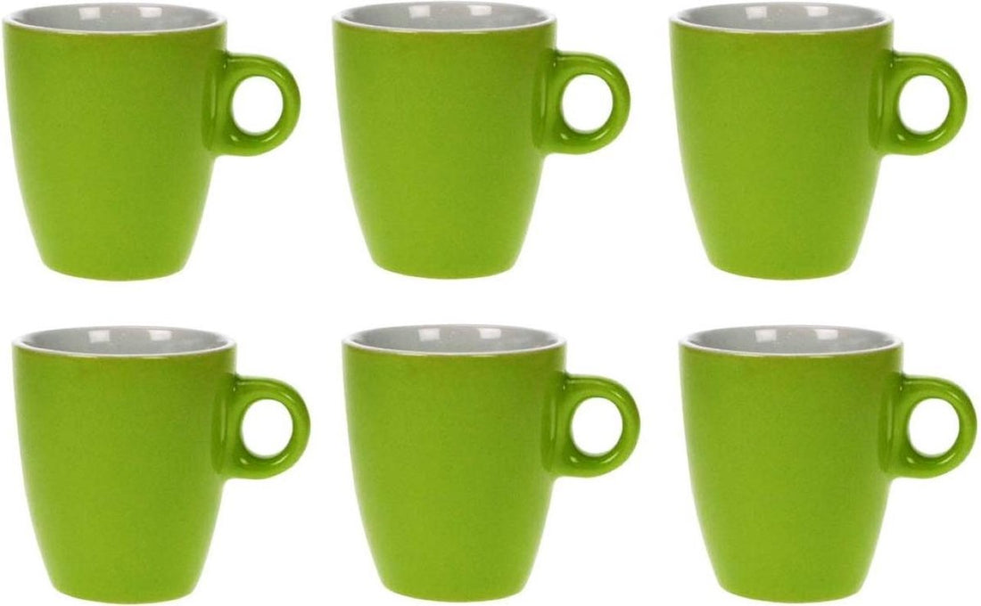 Cosy & Trendy Vicky Becher – 19 cl – Ø 7 cm x 8,5 cm – Grün – 6er-Set