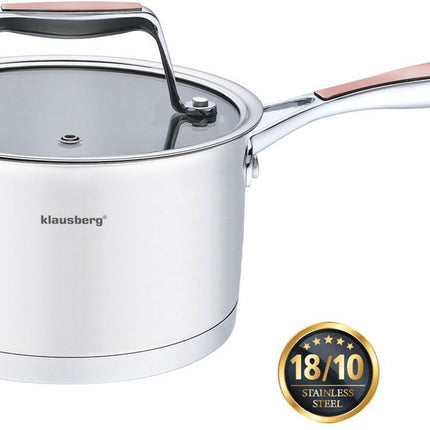 Klausberg 7224 - Casserole 16 cm - avec couvercle - 1.8 litre
