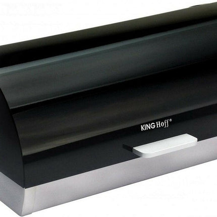 Kinghoff 3613 - boîte à pain noire