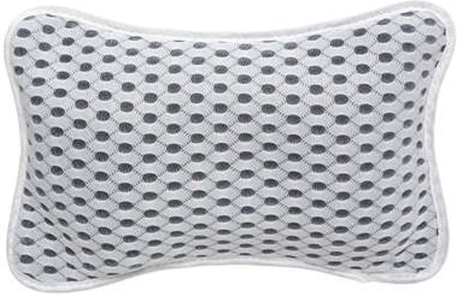 5Five Coussin de Bain Relax avec anti-dérapant 2x - blanc - 26 x 17 x 7 cm - accessoires de salle de bain