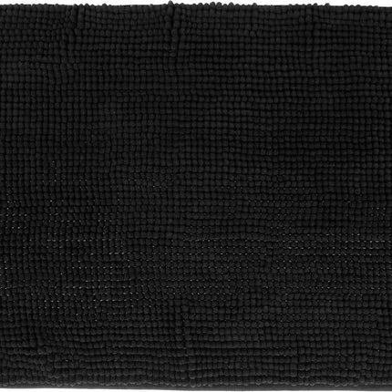 Tapis de bain Atmosphera pour le sol - 50 x 80 cm - noir