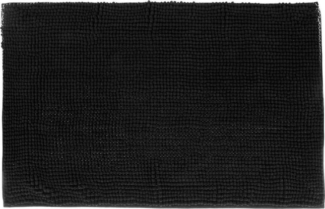 Tapis de bain Atmosphera pour le sol - 50 x 80 cm - noir