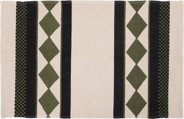 Atmosphera Tapis Panama 60x90cm - Coton - Multicolore