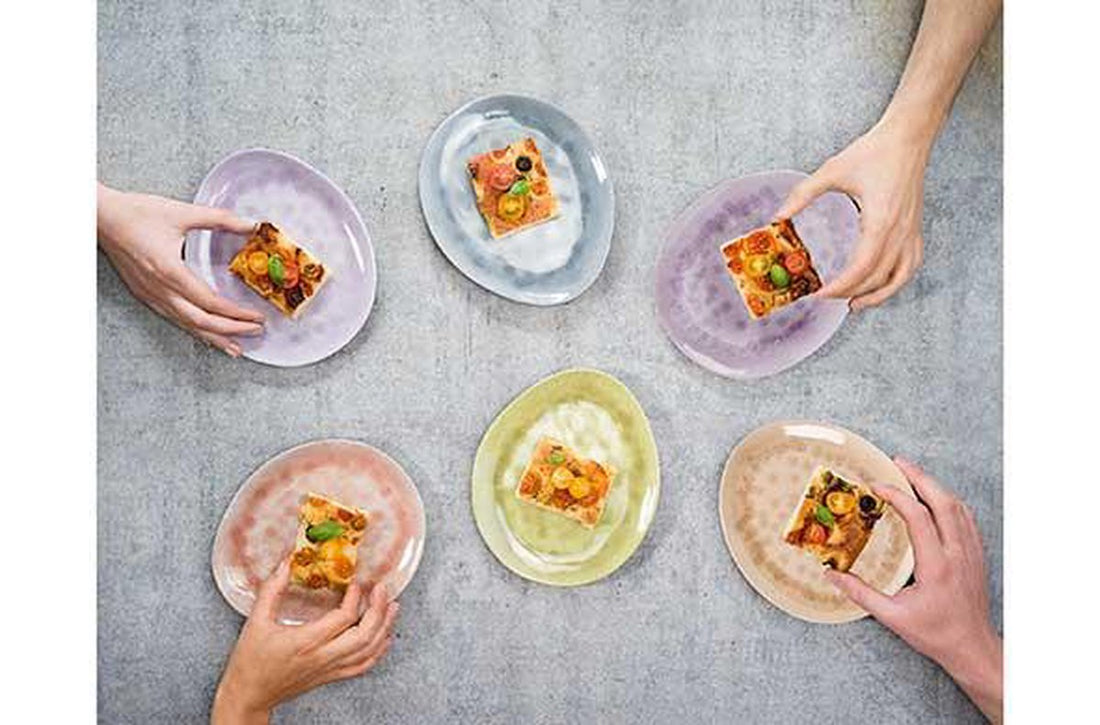 STREETFOOD GO BOWL MELAMINE 8X7XH4.5CM ASSORTED Set of 10 bowls