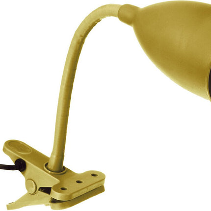 Atmosphera lampe de bureau à pince - Design Light Classic - jaune ocre - H43 cm - Lampe de lecture