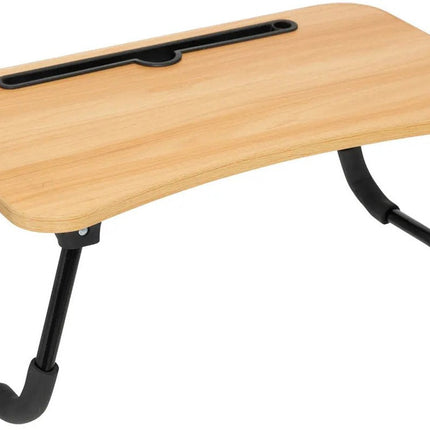 5Five Athome Support pour Ordinateur Pliable - 48x30x21cm - Beige