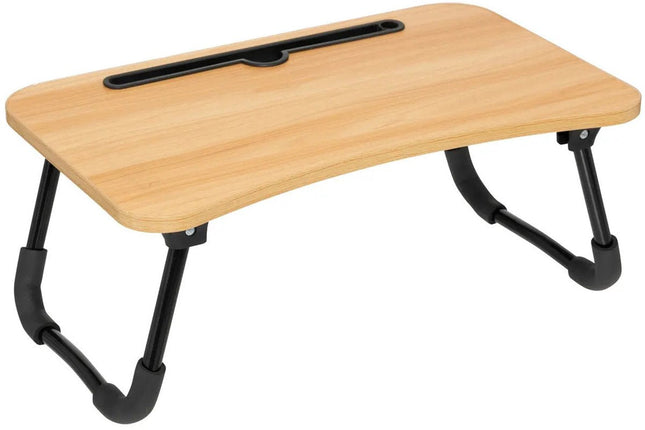 5Five Athome Support pour Ordinateur Pliable - 48x30x21cm - Beige