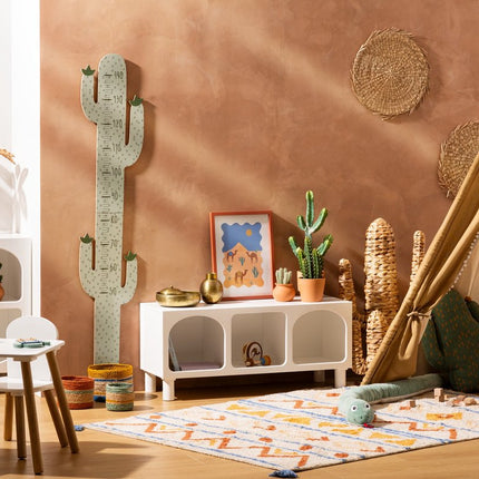 Atmosphera Kids Ensemble Table à Dessin/Table Enfant + Chaises Enfant - 58x38x43cm - Blanc