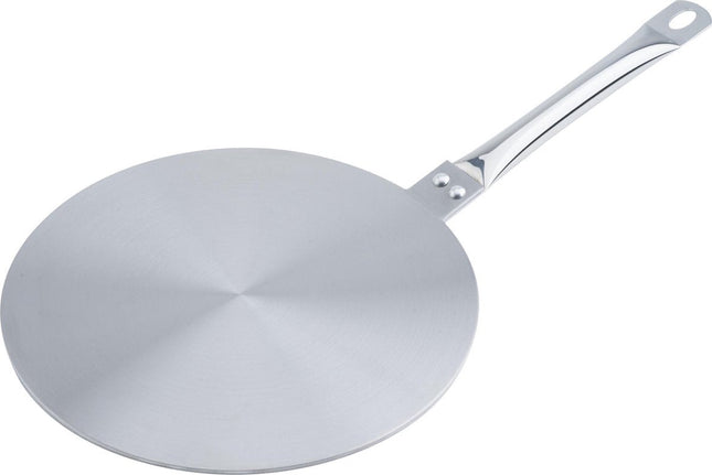 Plaque adaptateur à induction en inox 20 cm - Protecteur/adaptateur de plaque de cuisson