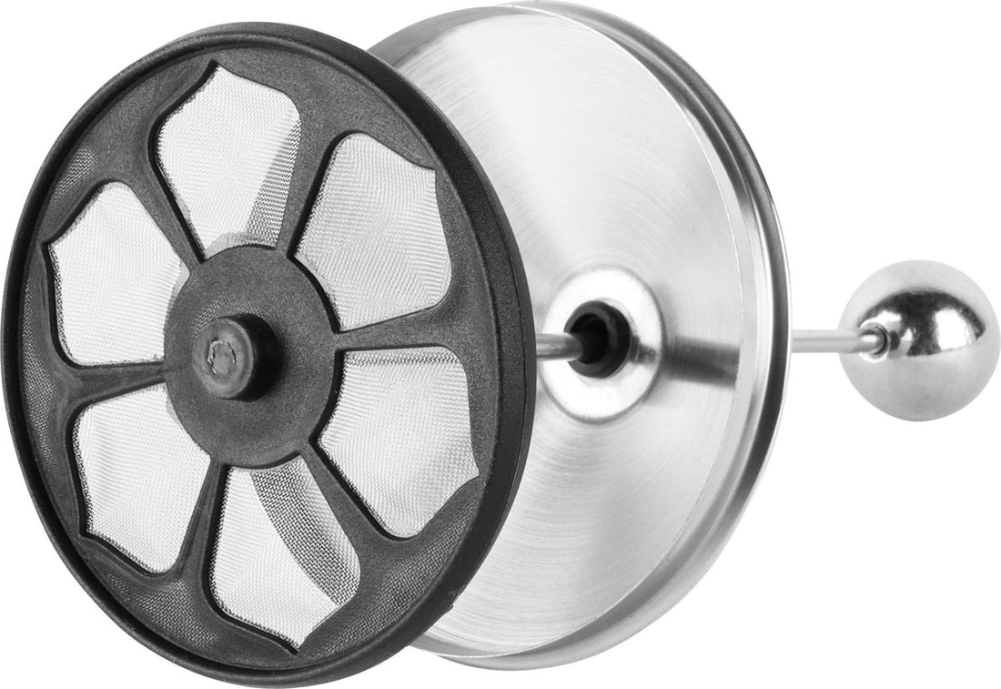 Kinghoff melkopschuimer handmatig – RVS melkkan met pomp, 800 ml – foto 5