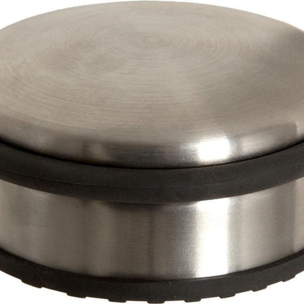 5Five Butoir de porte rond - 10 x 4,5 cm - en métal - Poids de butée de porte - 930 g