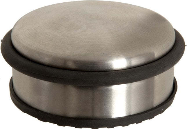 5Five Butoir de porte rond - 10 x 4,5 cm - en métal - Poids de butée de porte - 930 g