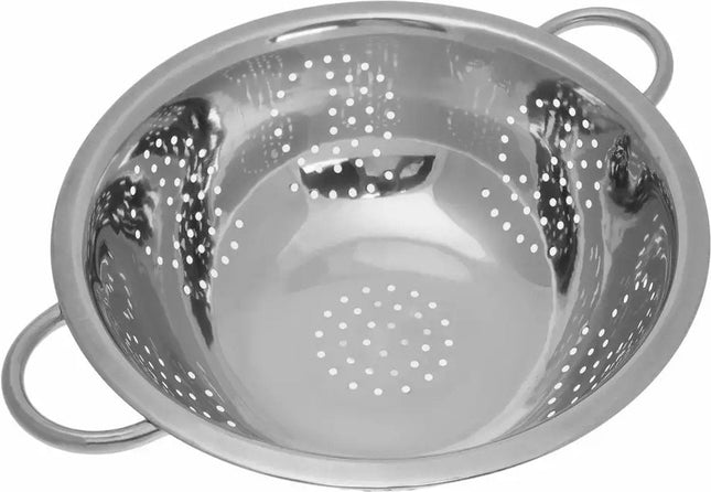 Kinghoff® - Passoire Universelle en Acier Inoxydable avec Poignées - Ø 28 cm - Compatible Lave-Vaisselle