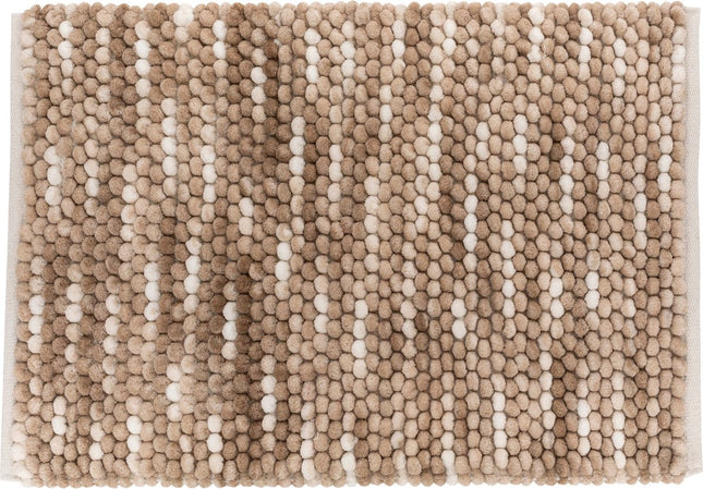 5Five Tapis de bain en coton - 50x70cm - Extra doux - Marron