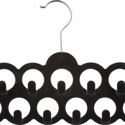 5Five Cintre - 11 crochets de suspension - plastique - pour ceintures et cravates - porte-ceintures