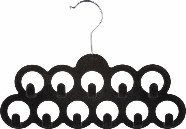 5Five Cintre - 11 crochets de suspension - plastique - pour ceintures et cravates - porte-ceintures