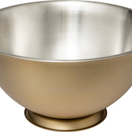 Seau à champagne et vin Secret de Gourmet - doré - acier inoxydable - 40 x 20 cm - métallique - sur pied
