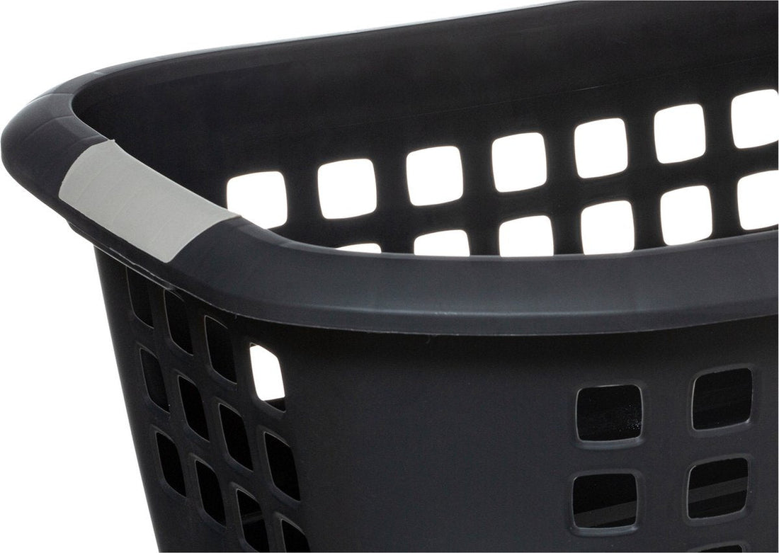 5Five Laundry Basket Extra Large - Anthracite - Plastic - 51 liters - 67 x 47 x 27 cm