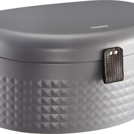 Klausberg 7578 - Boîte à pain - Grise - acier