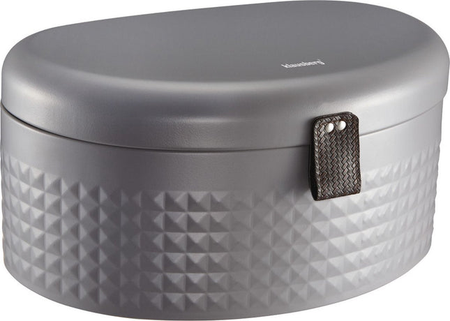 Klausberg 7578 - Boîte à pain - Grise - acier