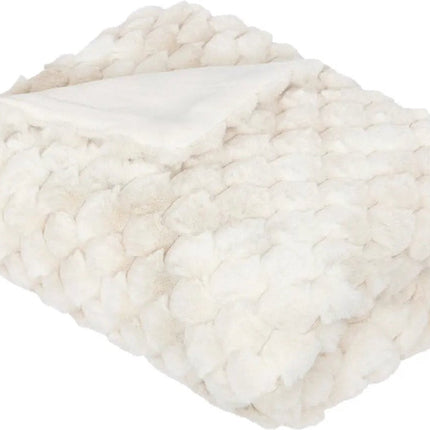 Atmosphera Plaid super doux - 120x160cm - Beige