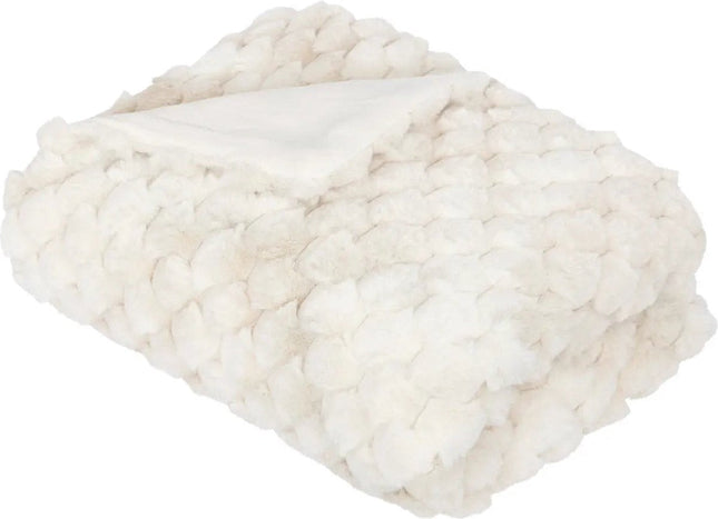 Atmosphera Plaid super doux - 120x160cm - Beige