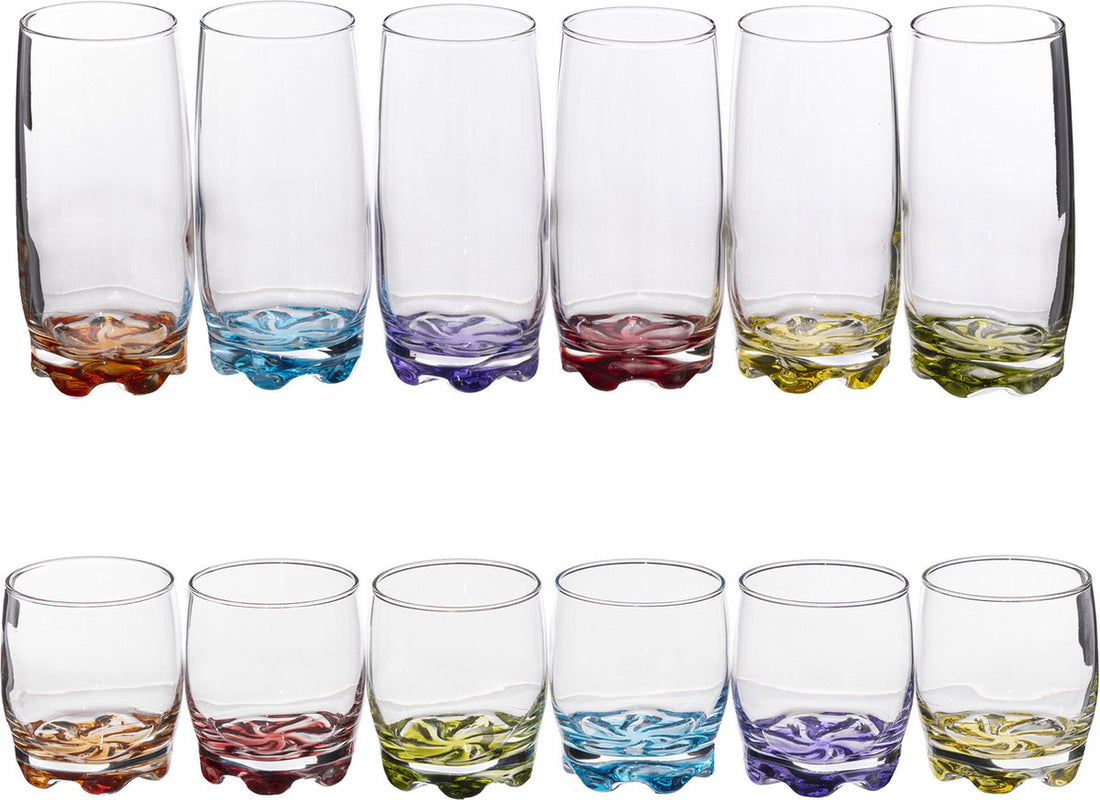 Secret de Gourmet set of 12x drinking glasses/water glasses
