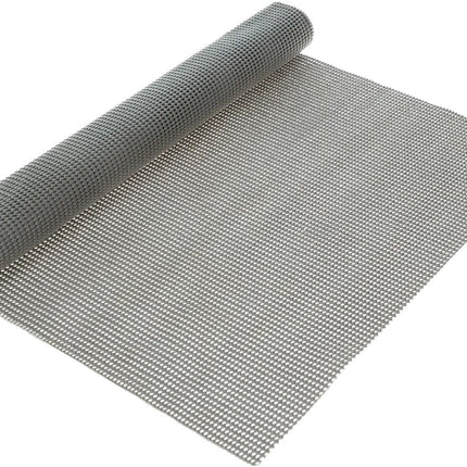 5Five Tapis antidérapant - gris - 50 x 150 cm - tapis de bain - sous-tapis/moquette