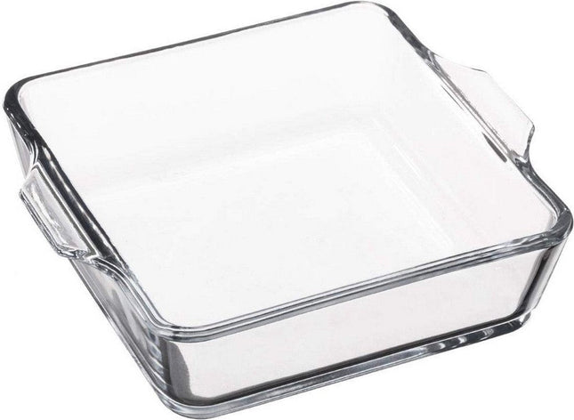 Plat de service Secret de Gourmet Cristal Transparent (15 x 15 cm)