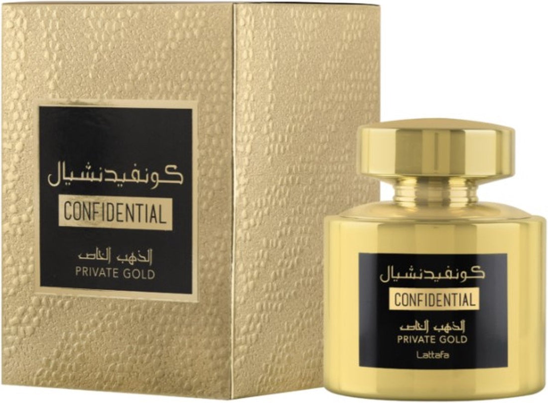 Lattafa Confidential Private Gold - EDP 100ML - Unisex