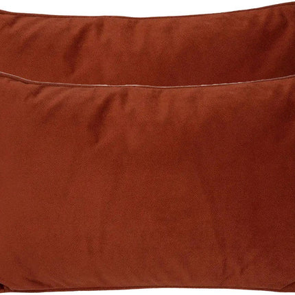 Atmosphera Bank/sierkussens Sophia - 2x stuks - 30 x 50 cm - polyester met rits
