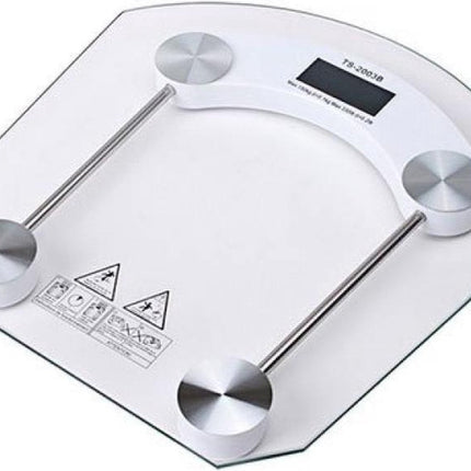 VERK GROUP - Elektronische weegschaal - Max. 180 kg - Glas
