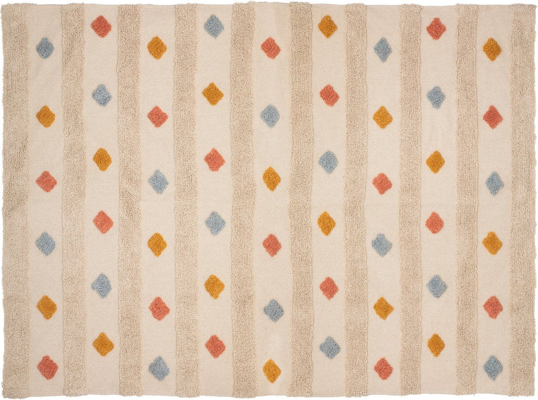 Atmosphera Kids vloerkleed Mariette voor de kinderkamer – katoen, 120 x 170 cm