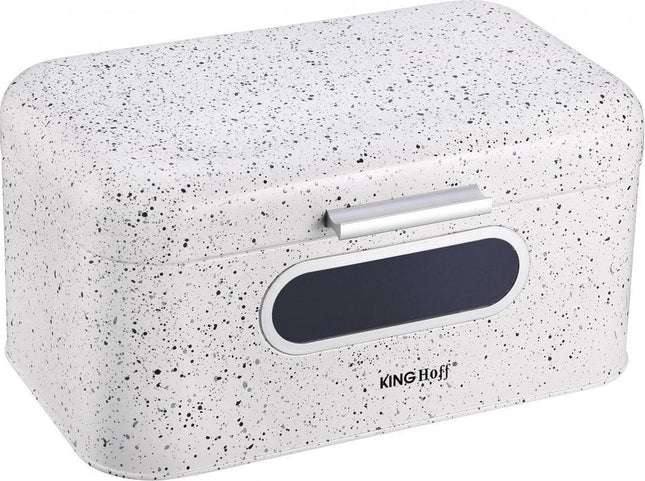 Kinghoff 1079 - Boîte à pain - blanc - 30 x 19.5 x 15.8 cm